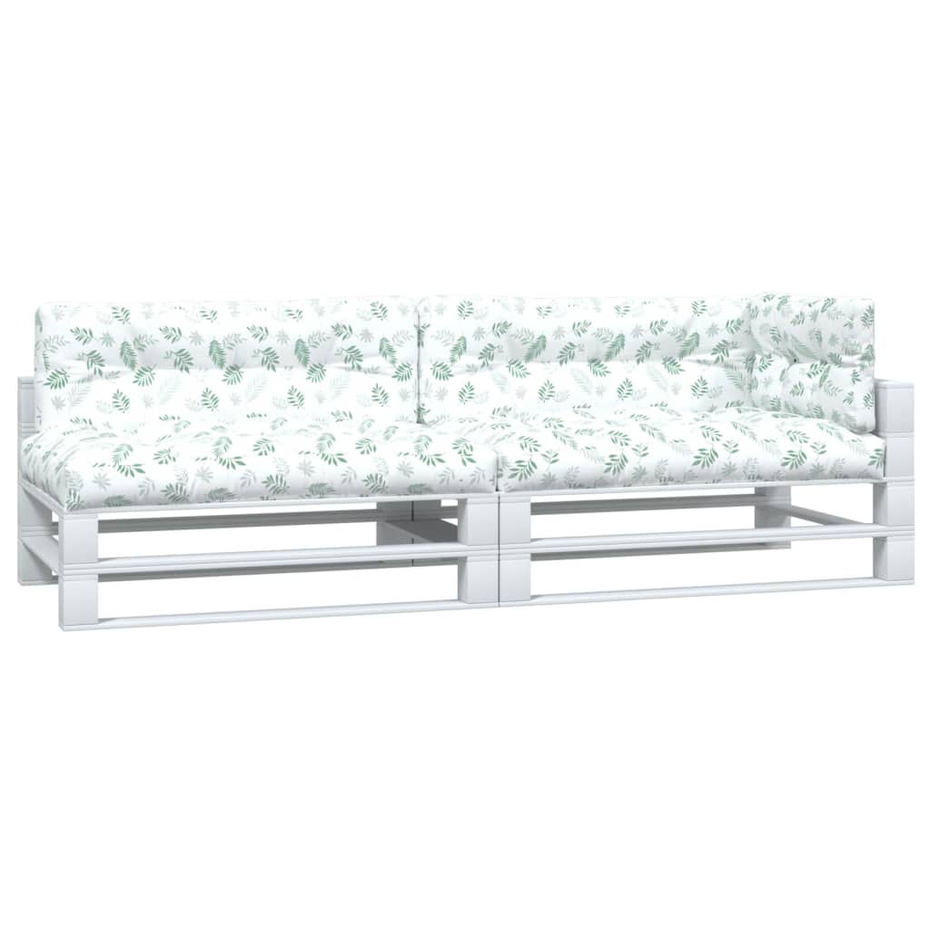 Cuscini da pallet Vidaxl tessuto a foglia 5 ST
