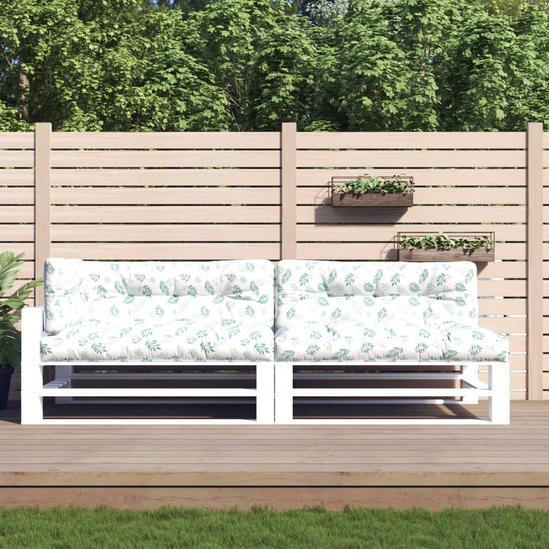 Cuscini da pallet Vidaxl tessuto a foglia 5 ST
