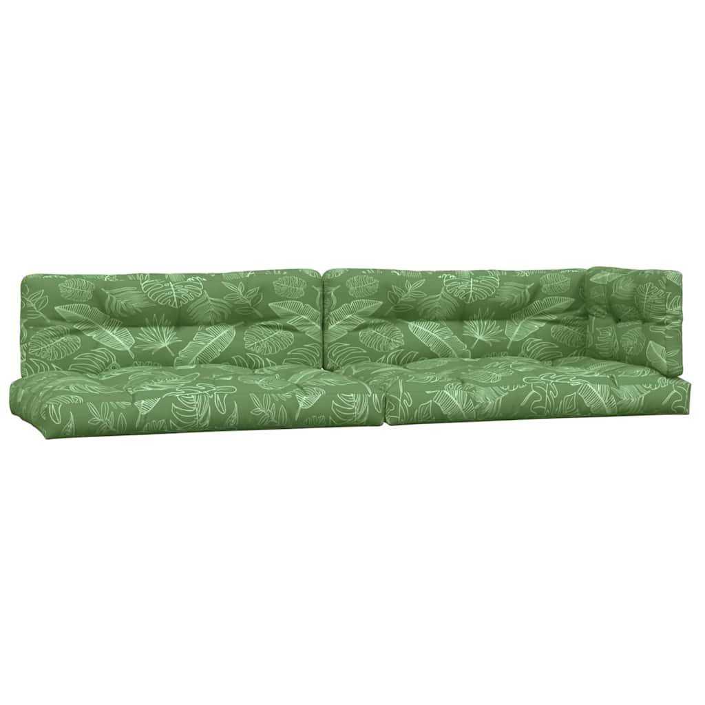 Cuscini da pallet Vidaxl tessuto a foglia 5 ST