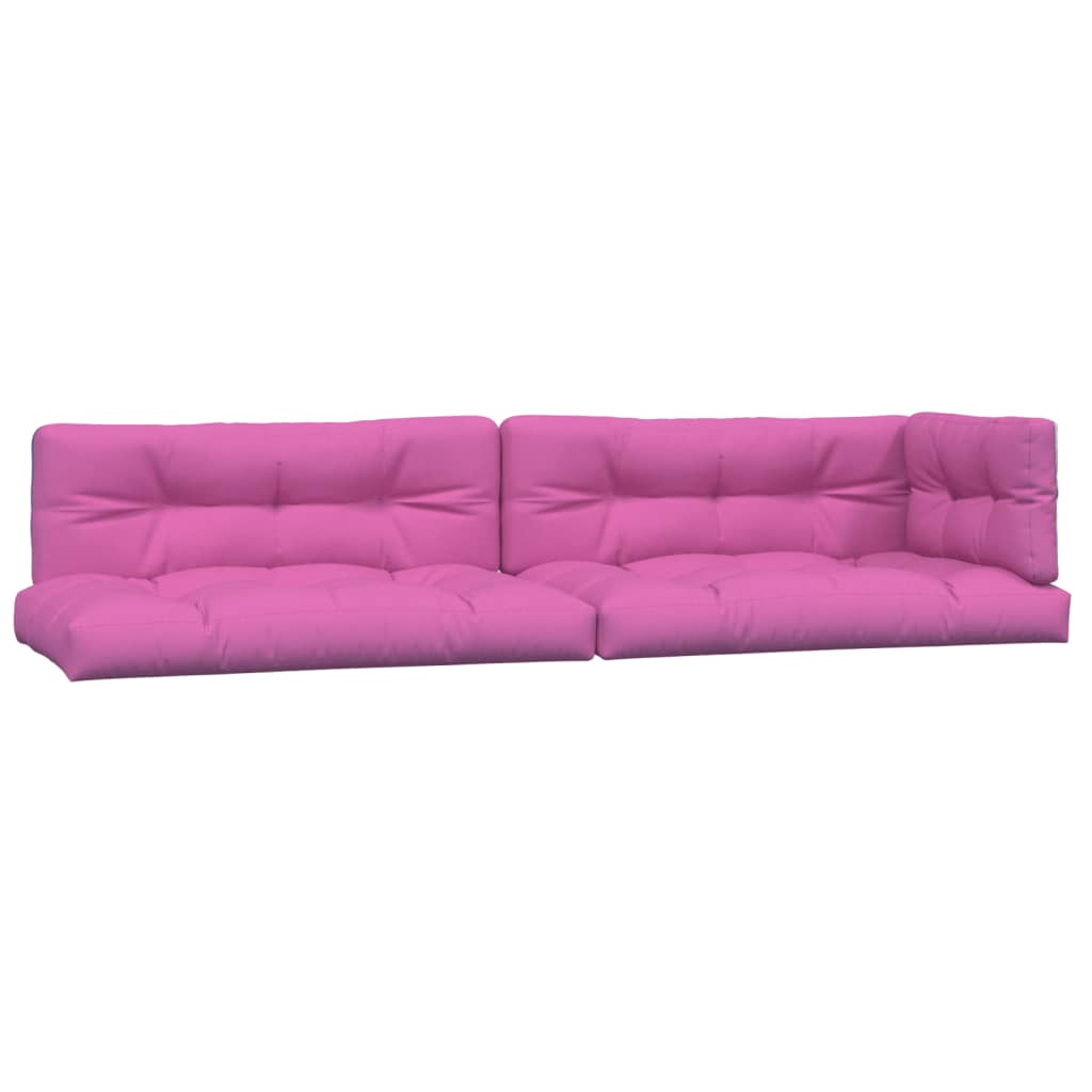 Vidaxl Pallet Cushions 5 St Fabric Pink