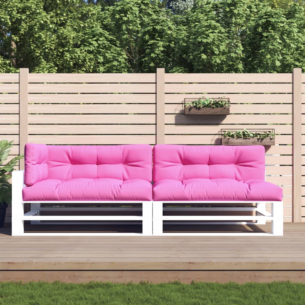 Vidaxl Pallet Cushions 5 St Fabric Pink