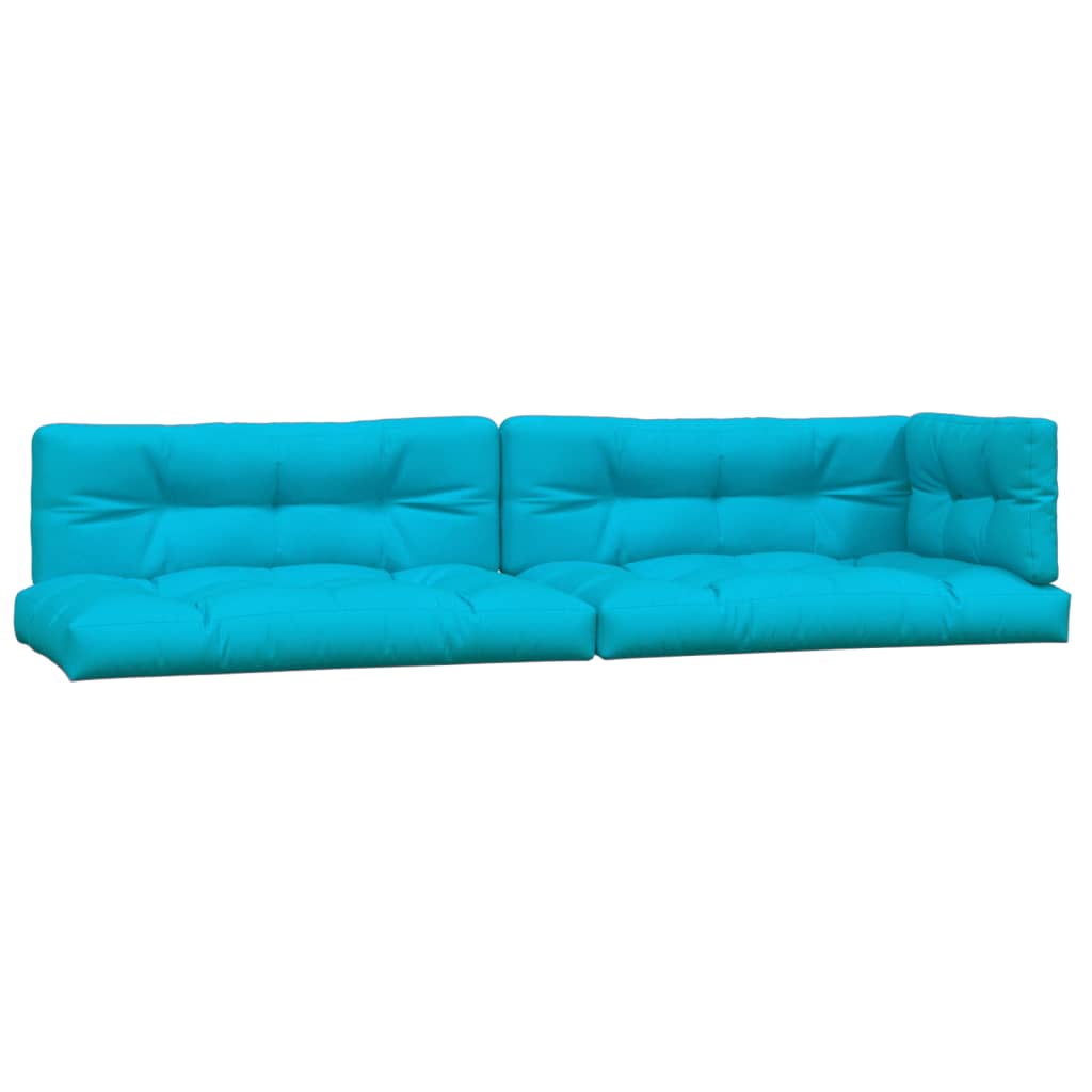 Vidaxl Pallet Cushions 5 St Fabric Turquoise