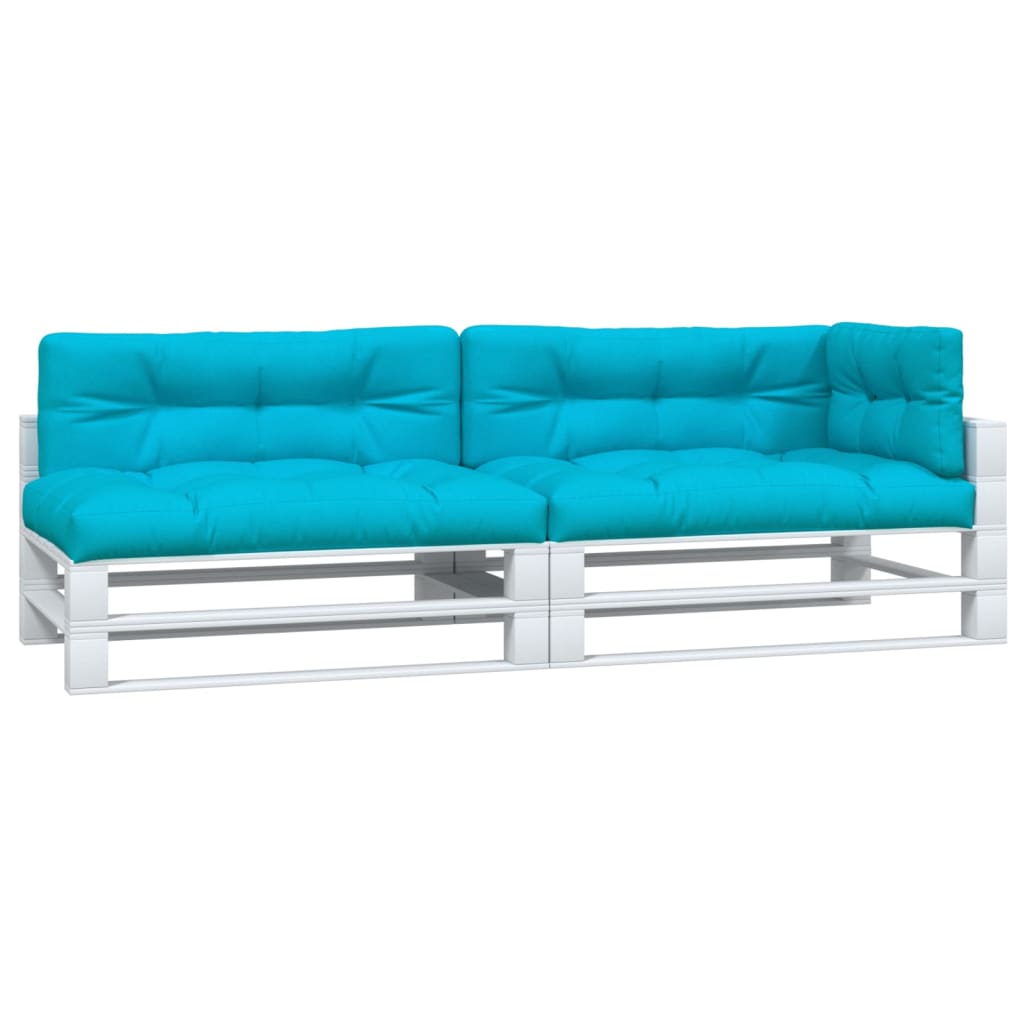 Vidaxl Pallet Cushions 5 St Fabric Turquoise