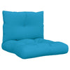 Cuscini da pallet Vidaxl 2 St tessuto azzurro