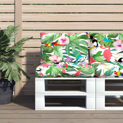Vidaxl Pallet Cushions 2 ST Oxford Fabric Multi -Colored