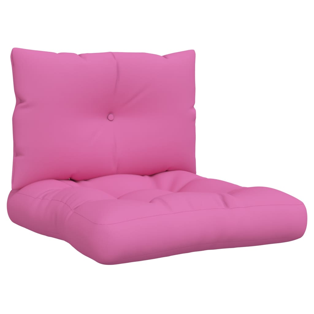 Vidaxl Pallet Cushions 2 St Oxford Fabric Pink