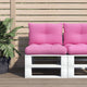 Vidaxl Pallet Cushions 2 St Oxford Fabric Pink