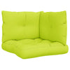 Cuscini da pallet Vidaxl 3 ST tessuto chiaro verde