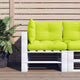 Cuscini da pallet Vidaxl 3 ST tessuto chiaro verde