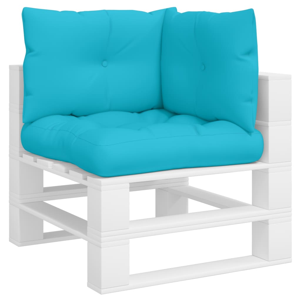 Cuscini di pallet Vidaxl 3 St Oxford Fabric turchese