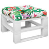 Vidaxl Pallet Cuscino 60x61.5x10 cm Fabric oxford multi -colorato