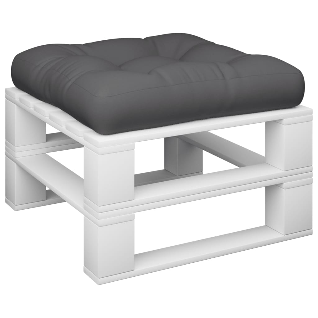 Cuscino di pallet Vidaxl 58x58x10 cm in tessuto antracite