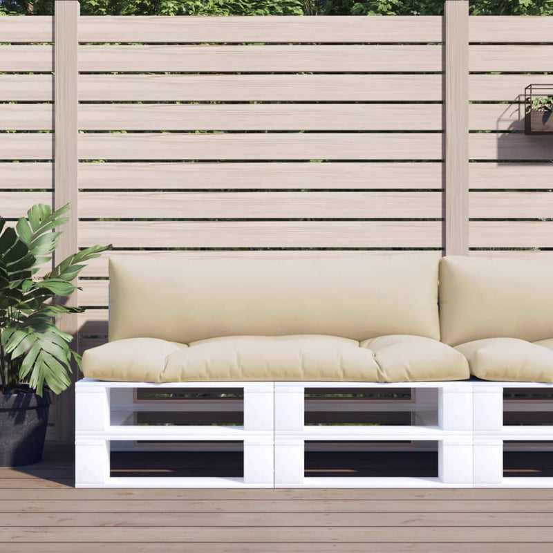 Vidaxl Pallet Cushions 2 St Fabric Beige