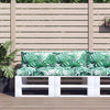 Cuscini da pallet Vidaxl 2 ST Fabric foglia Modello