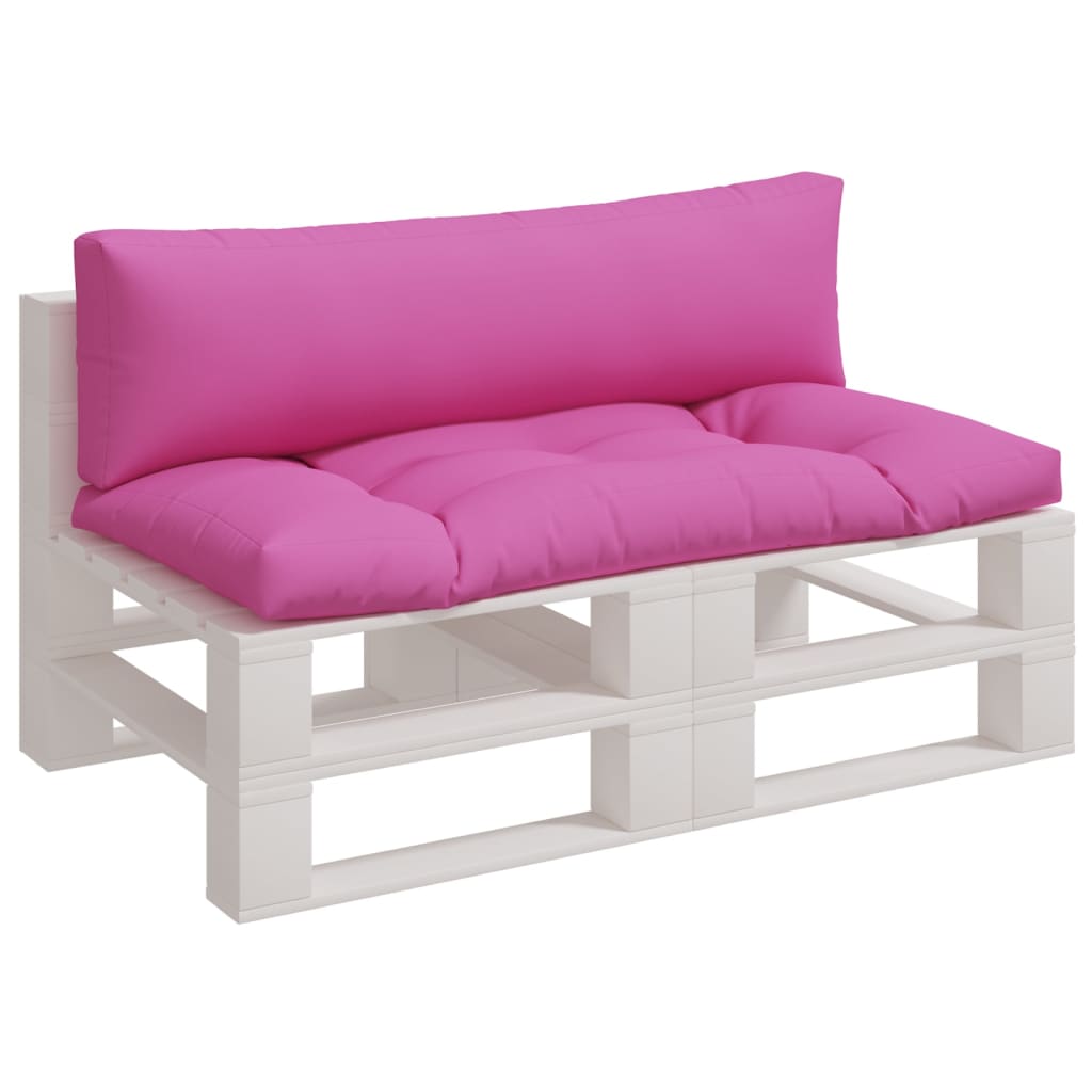 Vidaxl Pallet Cushions 2 St Oxford Fabric Pink