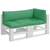 Cuscini per pallet VidaXL 3 pezzi in tessuto verde