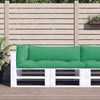 Cuscini per pallet VidaXL 3 pezzi in tessuto verde