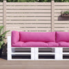 VidaXL cojines palet 3uds tela oxford rosa
