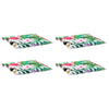 Vidaxl Garden Silla Cushions 4 ST 50x50x3 CM Tigra Multi -Color