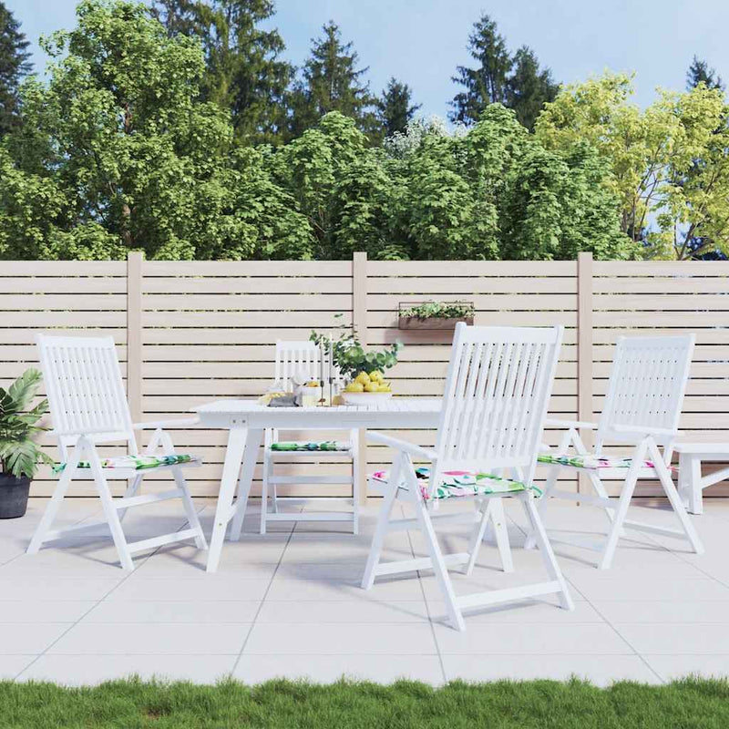 Vidaxl Garden Silla Cushions 4 ST 50x50x3 CM Tigra Multi -Color