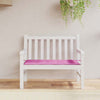 Vidaxl stoel pad effen roze 100 x 50 x 3 cm oxford stof
