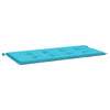 VidaXL cojín para silla liso turquesa 100 x 50 x 3 cm tela oxford