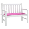 Vidaxl stoel pad effen roze 120 x 50 x 3 cm oxford stof