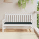 Vidaxl Garden Bench Cushion Diamond Pattern 150x50x3 CM Oxford Fabric Negro