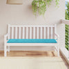 Vidaxl Garden Banch Cushion 150x50x3 cm Tessuto Oxford turchese