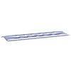 Vidaxl bankkussen gestreept zwart ruit 150 x 50 x 3 cm oxford stof