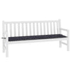 Vidaxl bankkussen geruit zwart ruit 150 x 50 x 3 cm oxford stof