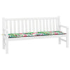 Vidaxl bankkussen bloemen multikleur 150 x 50 x 3 cm oxford stof