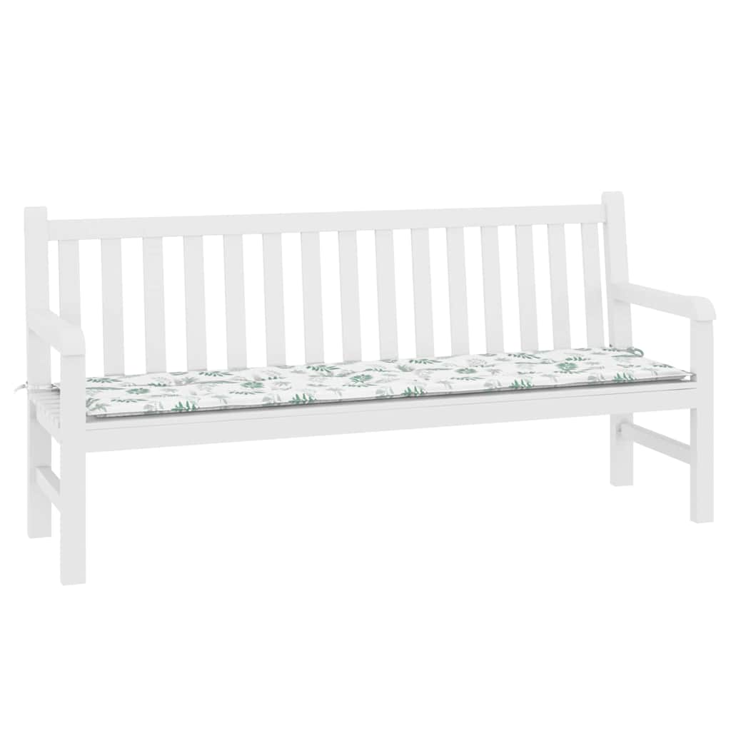 VidaXL cojín para sofá diseño hoja 150 x 50 x 3 cm tela oxford