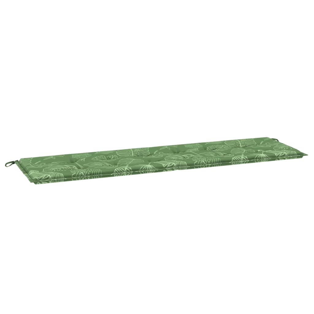 VidaXL cojín para sofá diseño hoja 150 x 50 x 3 cm tela oxford