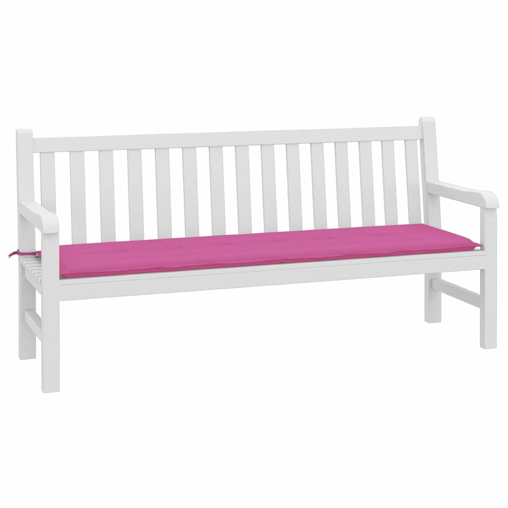 Cuscino per divano Vidaxx tinta unita rosa 150 x 50 x 3 cm in tessuto oxford