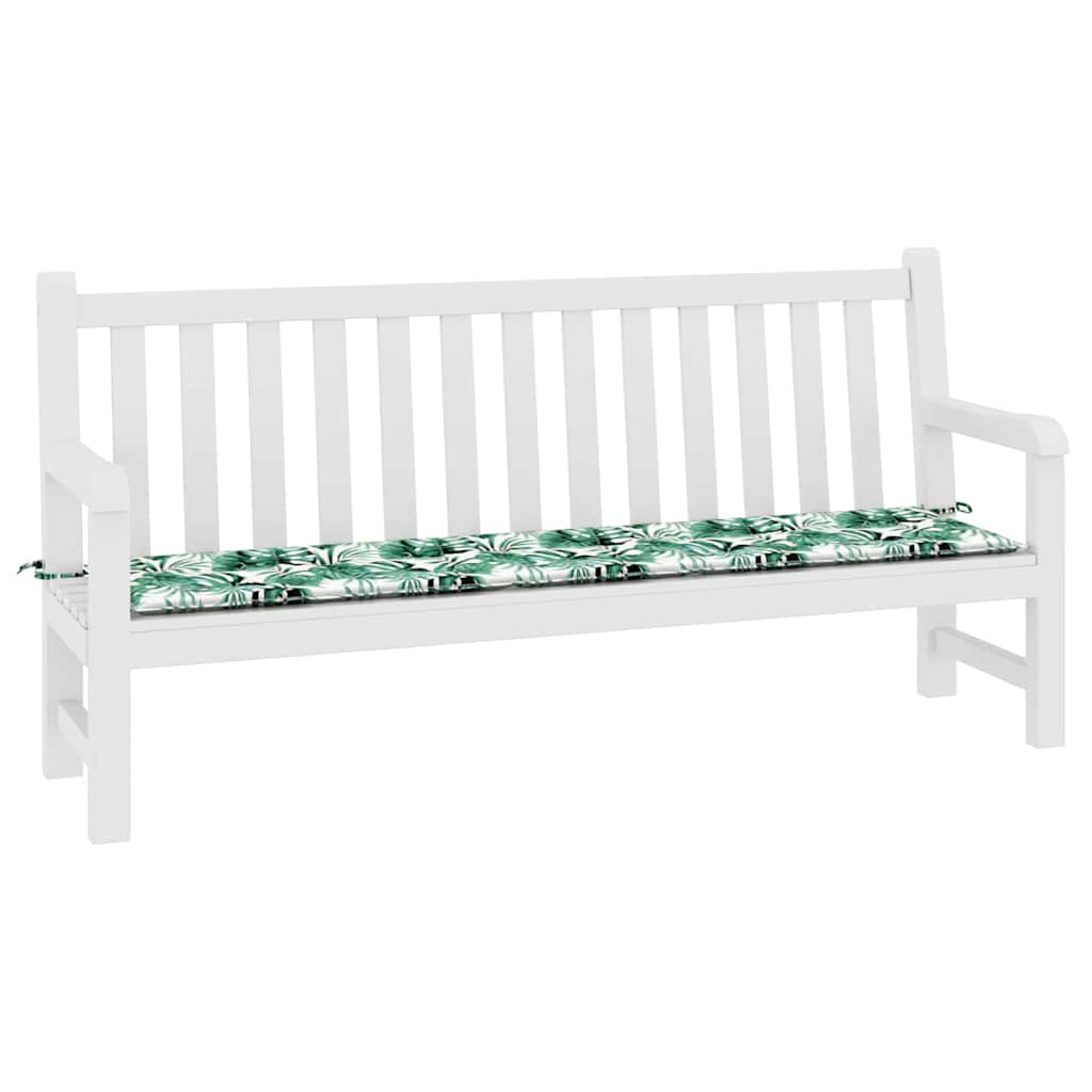 VidaXL cuscino per divano modello foglia foglia 200 x 50 x 3 cm tessuto oxford