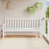 Vidaxl Garden Banch Cushion Leaf Pattern 200x50x3 cm tessuto