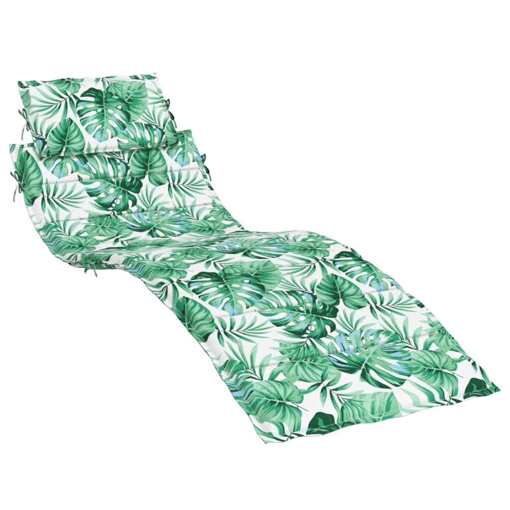 Vidaxl Legger Cushion Leaf Modello Oxford Tessuto