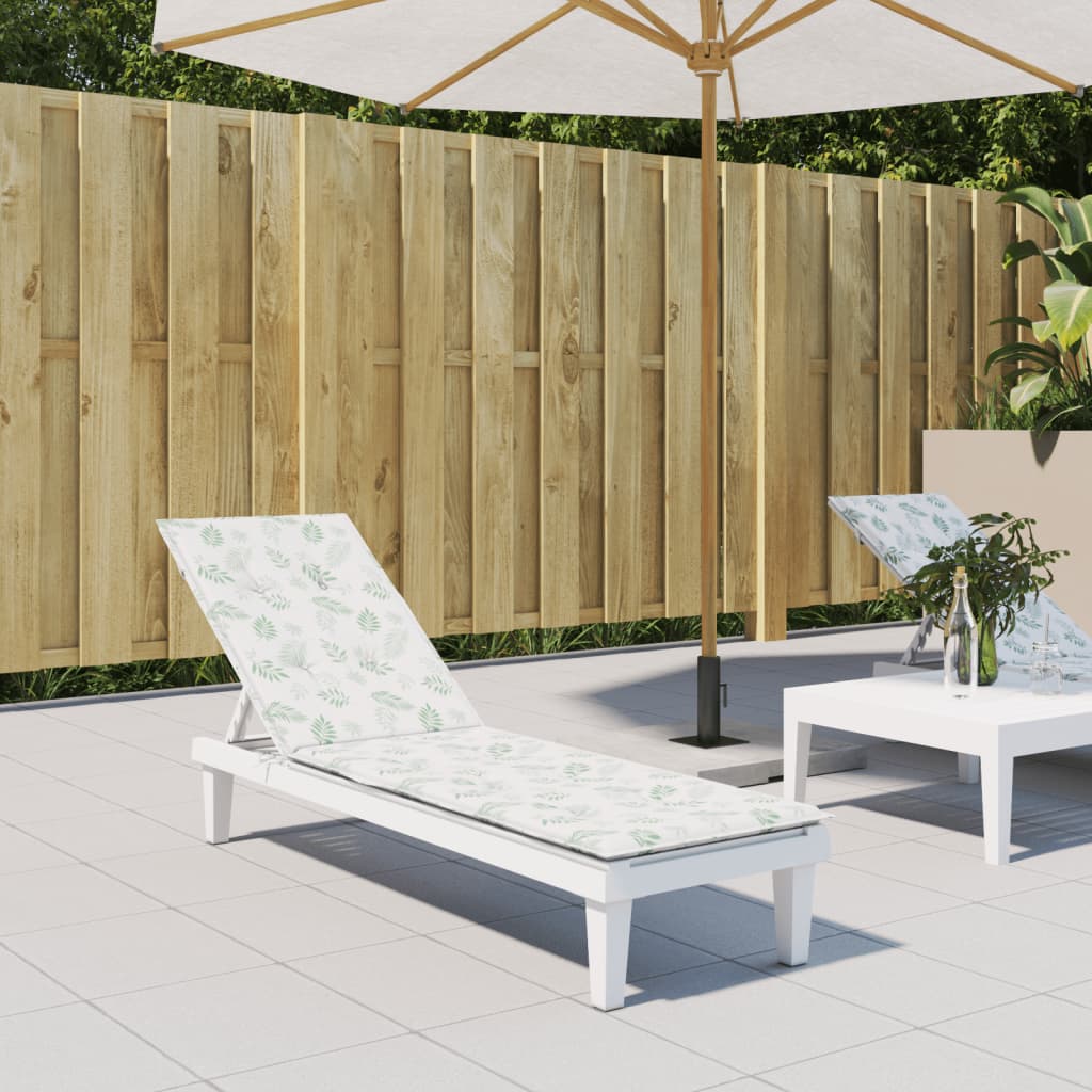 Vidaxl Patio Sedia Cushion Leaf Modello Oxford Tessuto