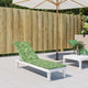 Vidaxl Patio Sedia Cushion Leaf Modello Oxford Tessuto