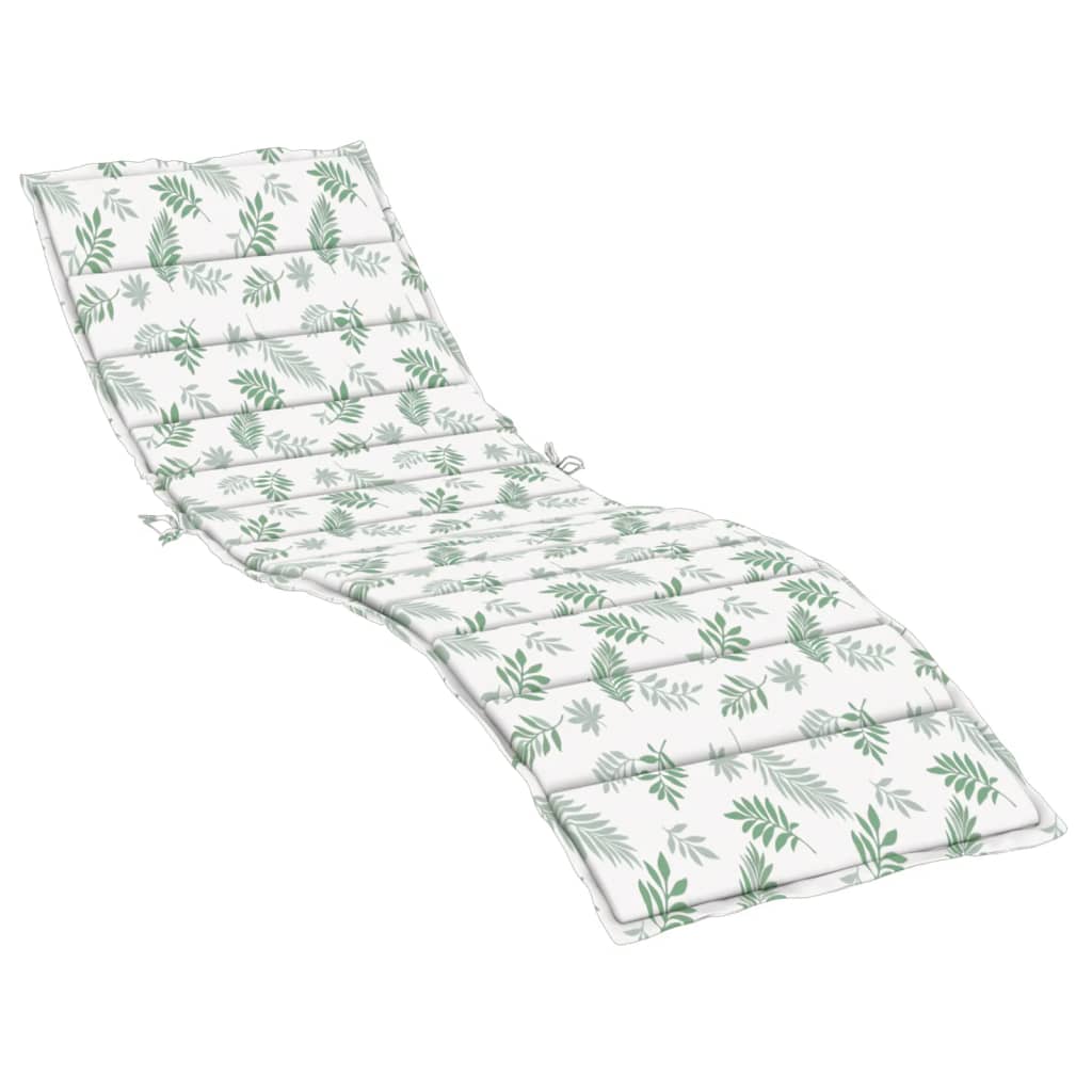 Vidaxl Legger Cushion Leaf Modello Oxford Tessuto