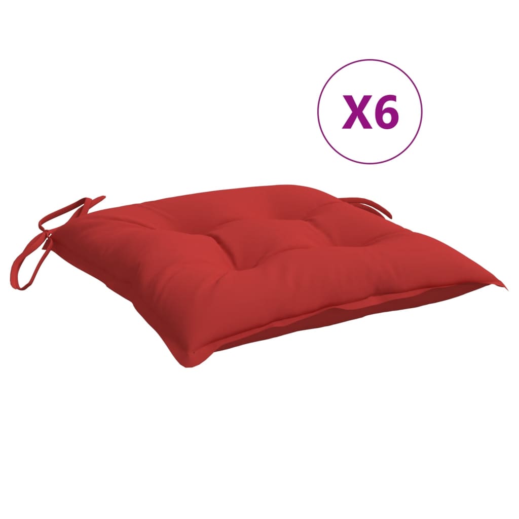 Cojines de paleta Vidaxl 6 ST 50X50X7 CM OXFORD FAZ