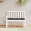Vidaxl Garden Banch Cushion 100x50x7 cm tessuto oxford antracite -lorato