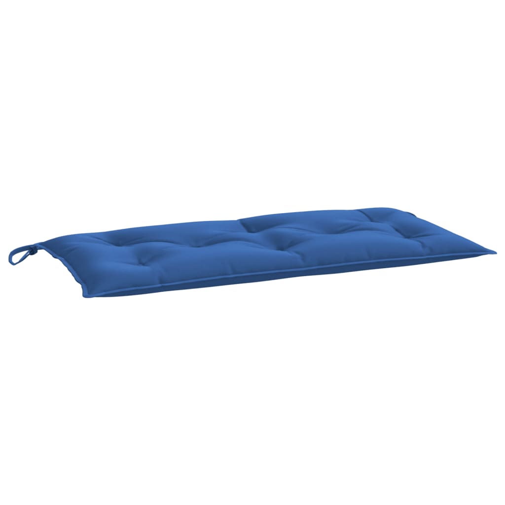 Vidaxl Garden Bench Cushion 100x50x7 cm tessuto blu blu blu