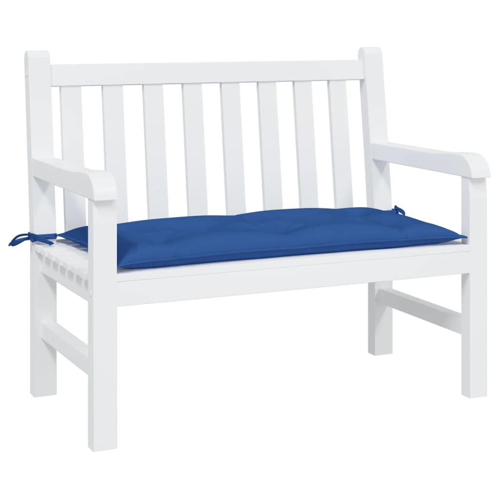 Vidaxl Garden Bench Cushion 100x50x7 cm tessuto blu blu blu