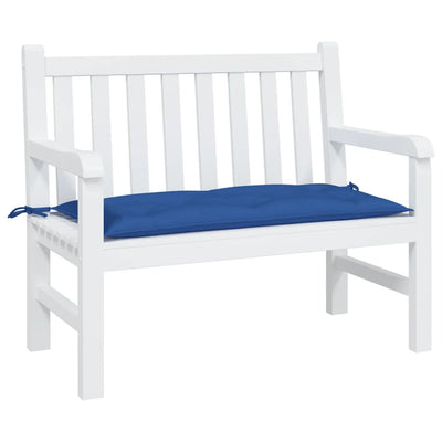 Vidaxl Garden Bench Cushion 100x50x7 cm tessuto blu blu blu