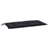 Vidaxl Garden Banch Cushion 180x50x7 cm Tessuto in tessuto Oxford Modello nero