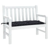 Vidaxl Garden Banch Cushion 180x50x7 cm Tessuto in tessuto Oxford Modello nero