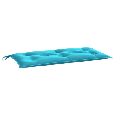 Vidaxl Garden Banch Cushion 100x50x7 cm in tessuto Oxford turchese