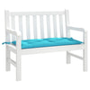 Vidaxl Garden Banch Cushion 100x50x7 cm in tessuto Oxford turchese